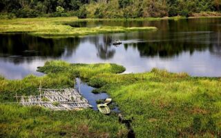 Khu vực ven sông Đồng nai nam cát tiên