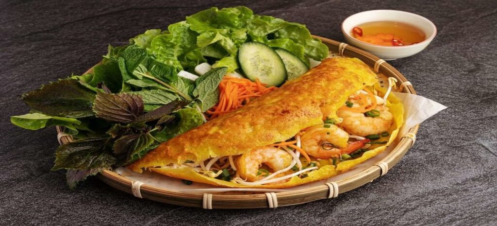 Bánh xèo (căn) bà tôn  